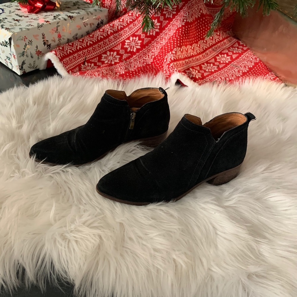 Black Franco Sarto Booties
